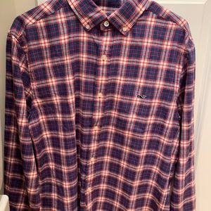 Vineyard Vines Flannel casual button down
